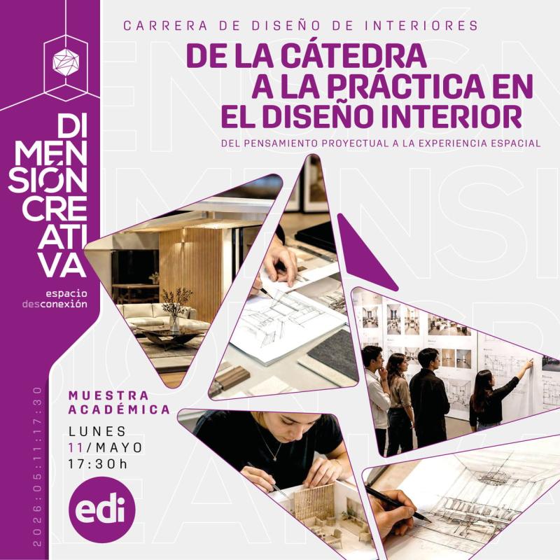 CARRERA DE DISEÑO DE INTERIORES DE LA CÁTEDRA A LA PRÁCTICA EN EL DISEÑO INTERIOR