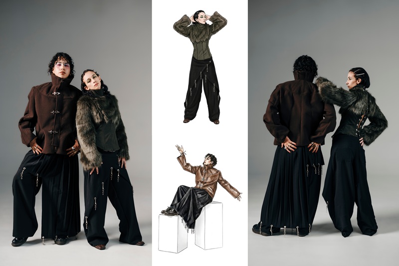 Diseño de una colección de indumentaria genderless, a partir de la experimentación con textiles, técnicas de modelado y sistemas de patronaje 