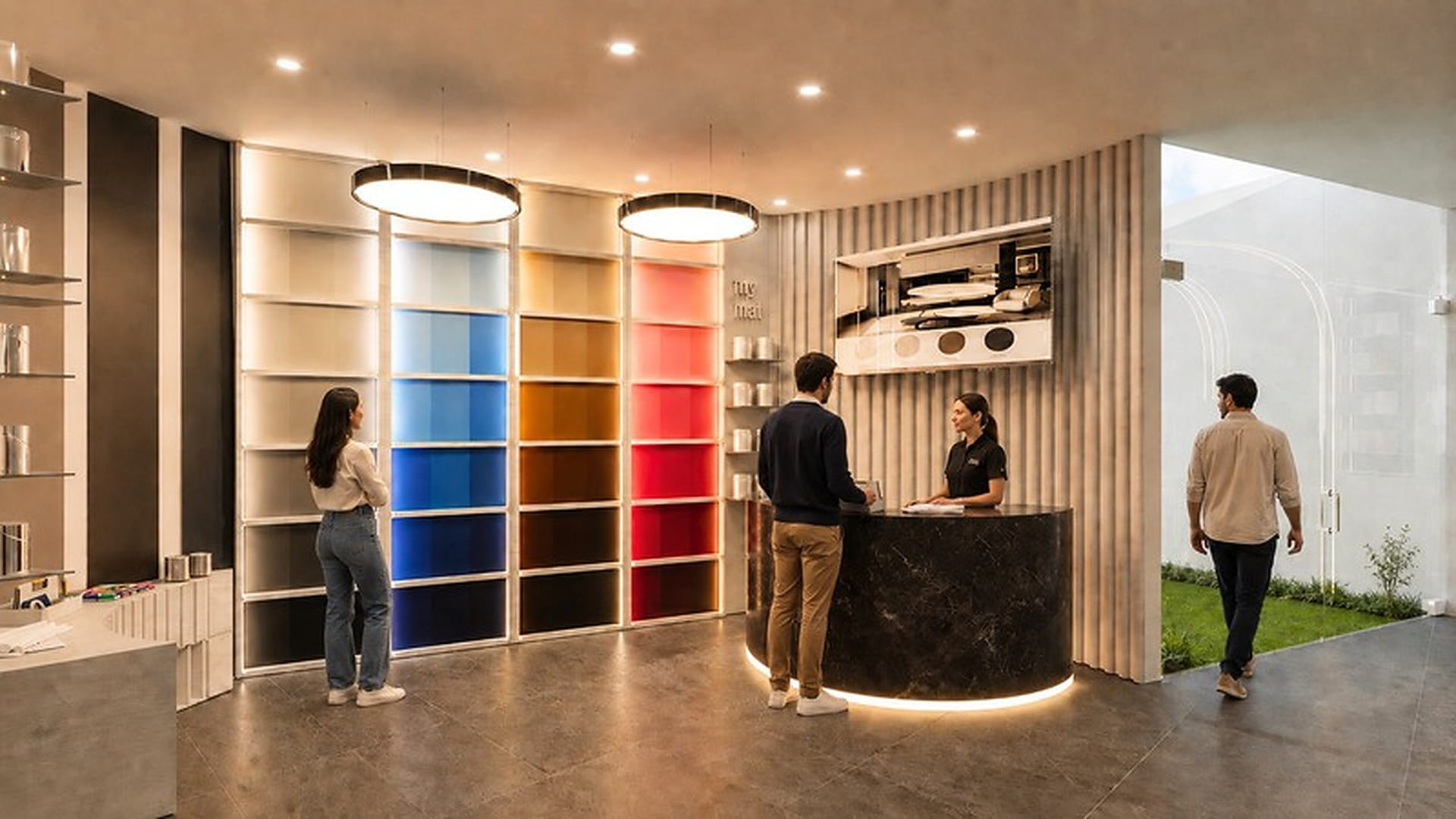 Diseño interior experiencial de un almacén de pinturas a partir de estrategias de retail design y visual merchandising. Caso: ColorKasa CUE - ECU